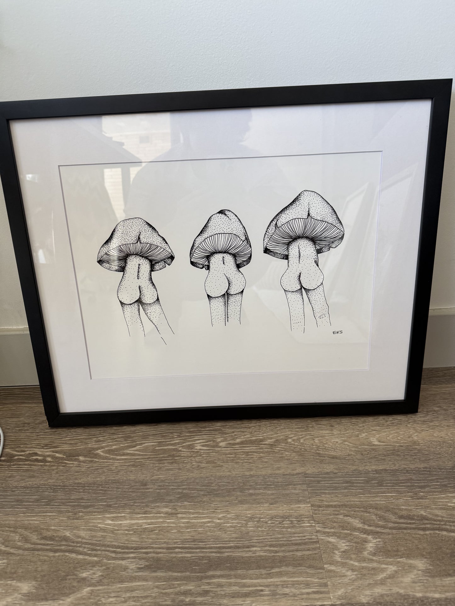 Trio of Thiccness - Premium Frame with Mat