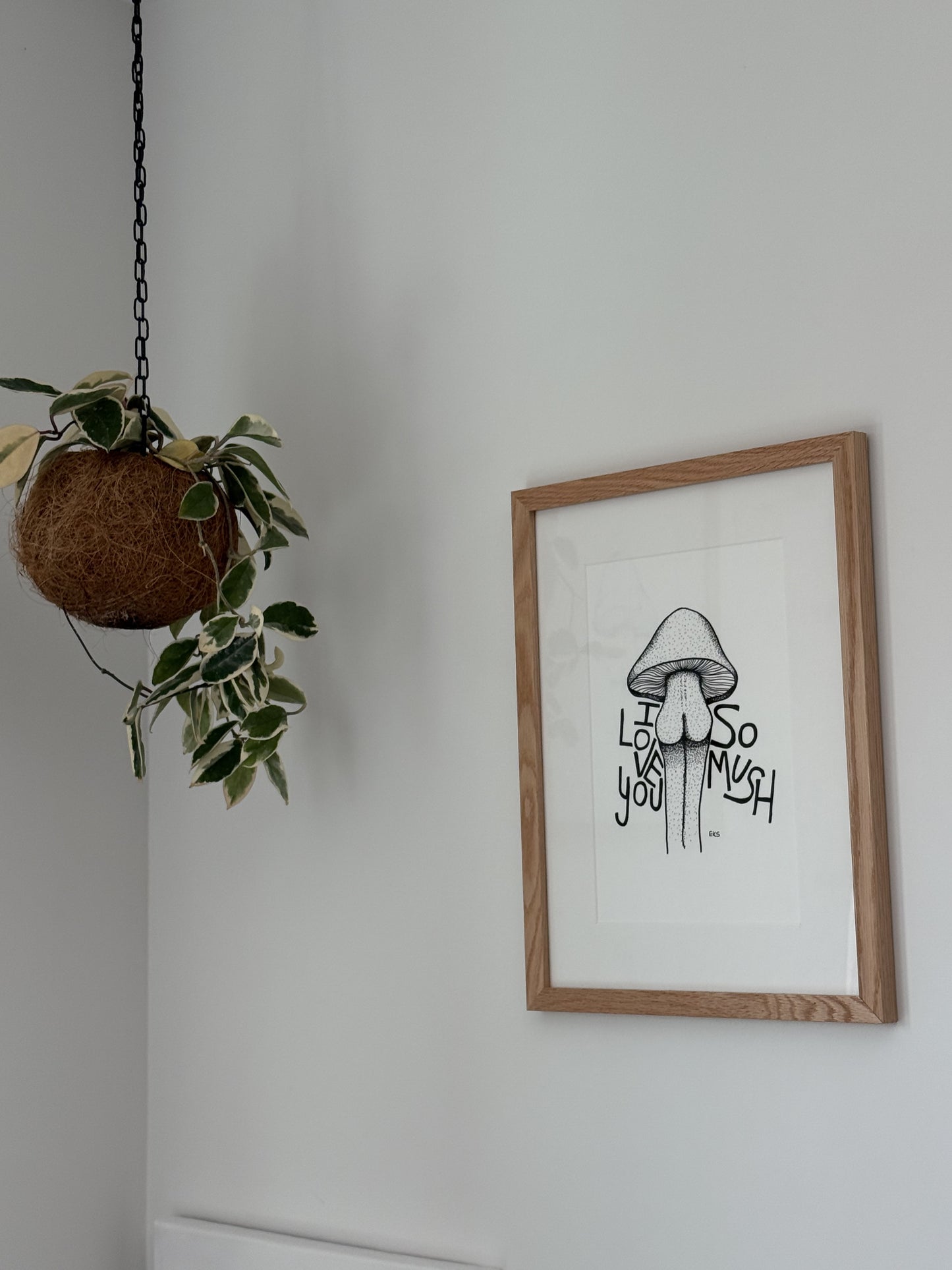 I Love You So Mush - Premium Frame with Mat