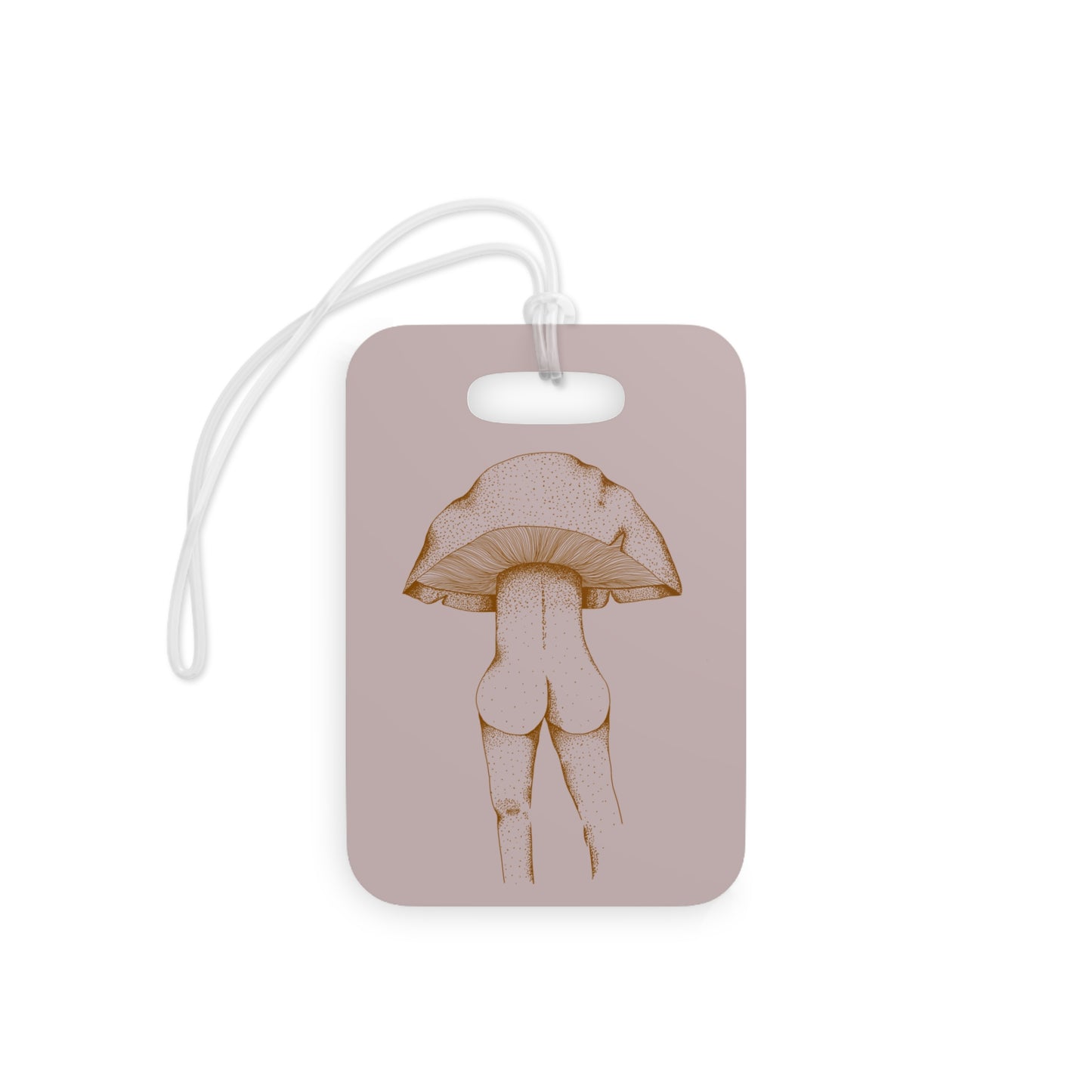 The Spore Booty Luggage Tag Mauve