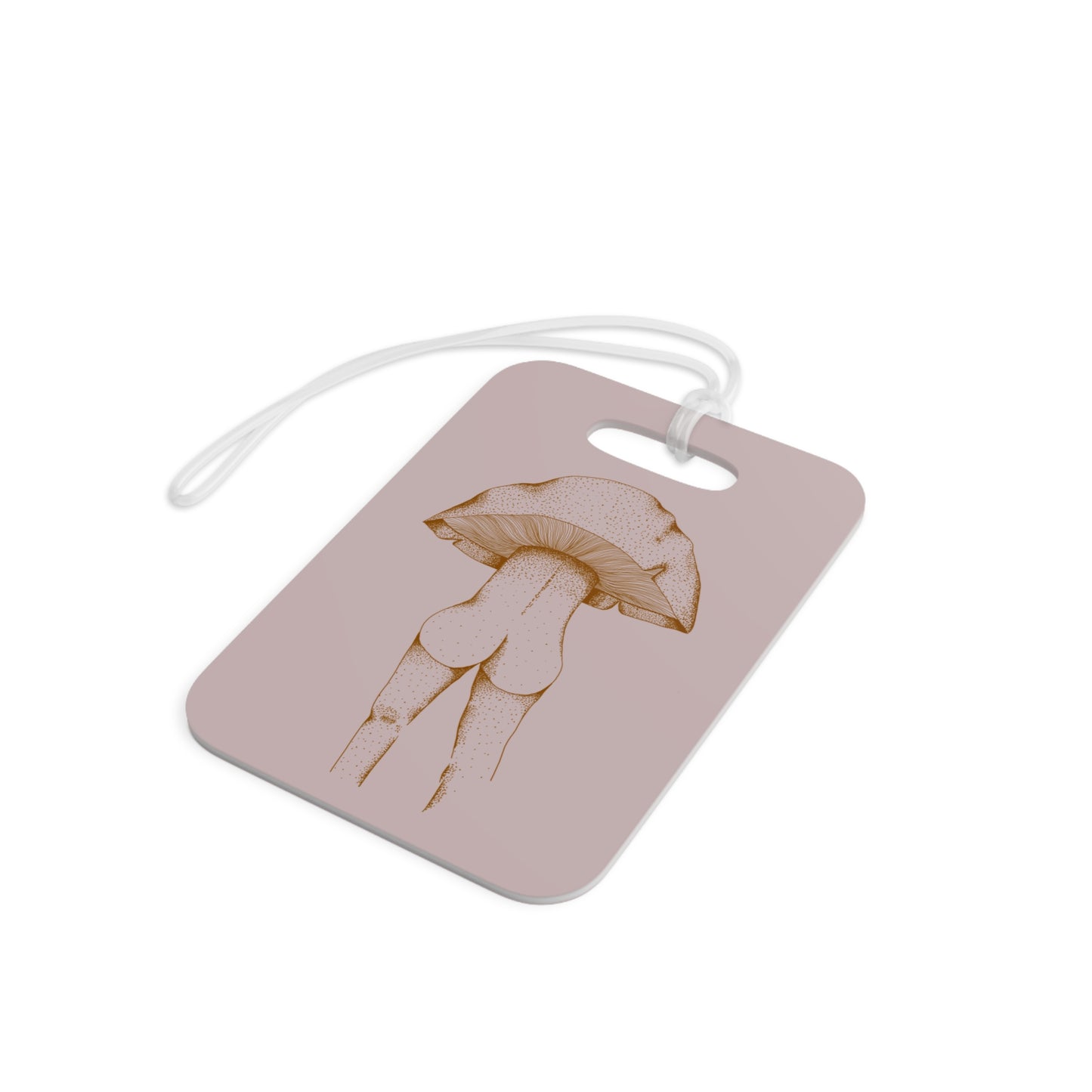 The Spore Booty Luggage Tag Mauve