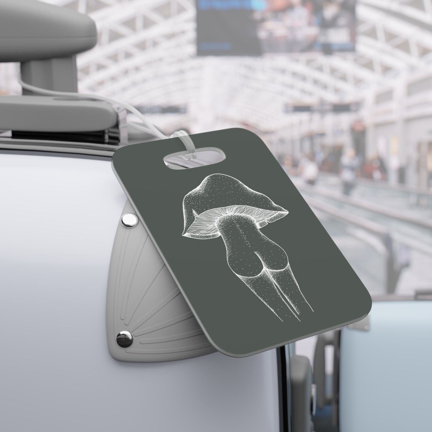The Spore Booty Luggage Tag Sage
