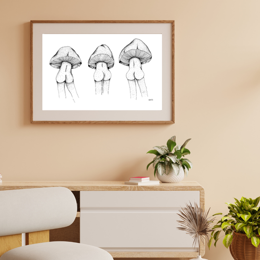 Trio of Thiccness - Print