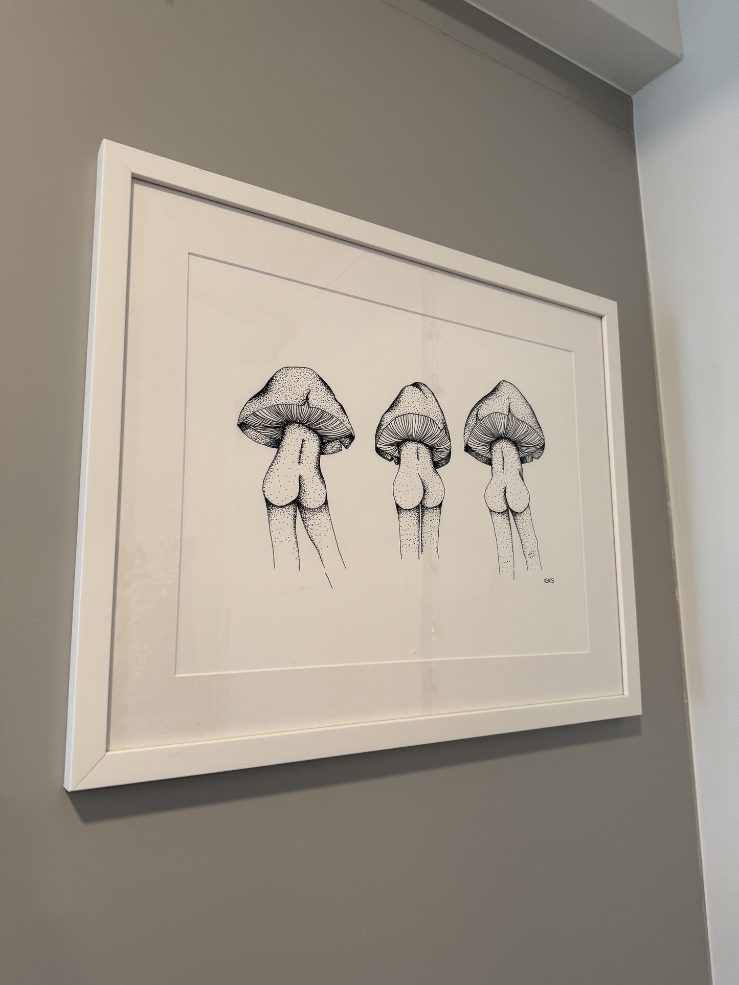 Trio of Thiccness - Premium Frame with Mat