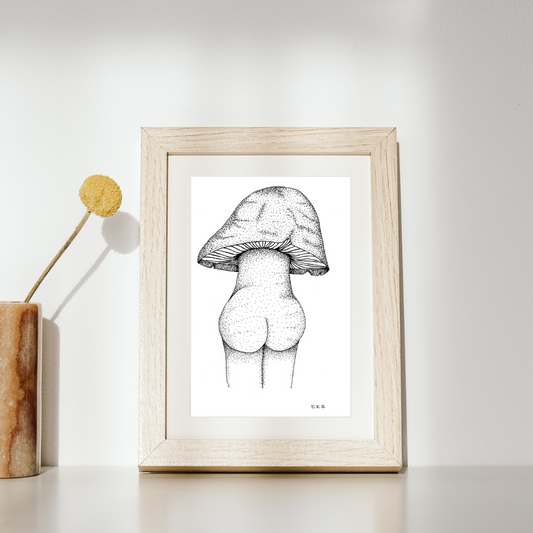 Shroom Shaker Sally – Print